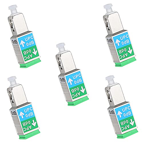 Duogalia 5�p�b�N SC/UPC�I�X��SC/APC���X ���t�@�C�o�[�A�_�v�^�[ �V���O�����[�h SM 9/125 �n�C�u���b�h���ϊ��R�l�N�^�[ �J�v���[