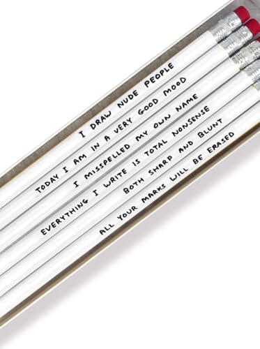 Set de 6 lápices Brainbox Candy David Shrigley miniatura 3