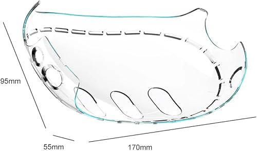 Miniatura 8 de AZURAOKEY Protective Shell Cover for Oculus Quest 3 for VR Headset and Camera Lens Protector Set, Protector Cover Anti-Collision Breathable for Meta