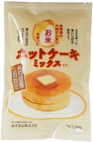 桜井食品 お米のホットケーキミックス 200g 国産