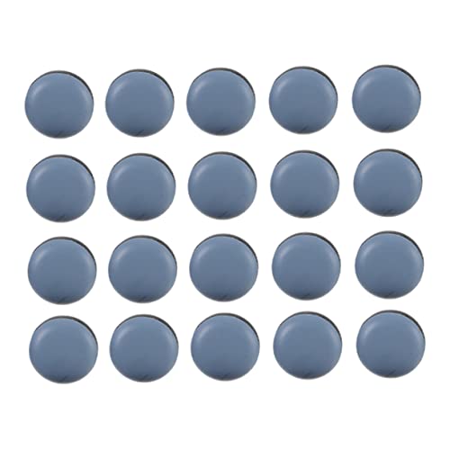 Operitacx 20 Piezas Anclajes para Muebles No Patas De Los Muebles Almohadillas Se Desliza Pies De Moño para Muebles Alfombrado Pies De Muebles De Exterior Protector De Suelo Teflón