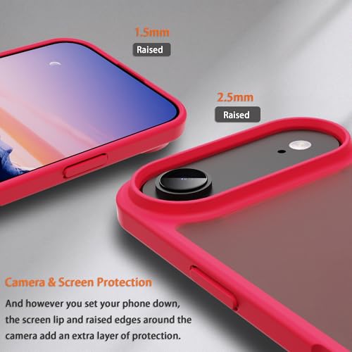Image of iPhone air Case,Translucent Matte(Rose red)