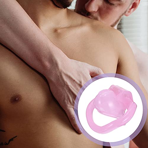 MILISTEN Male Chastity Cock Cage Cock Penis Ringen Apparaat Maagdelijkheid Lock Kuisheidsgordel Cock Penis Sleeve Ring… - Image 6