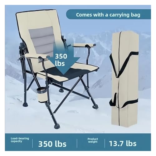 Fauteuil d'extérieur portable pour camping contre le mal de dos