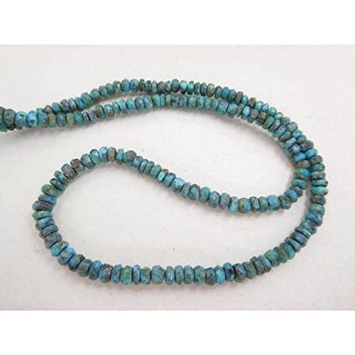 Turquoise Arizona perles de 3.5-4 mm pour créer des bijoux bohèmes chics d'été fait main