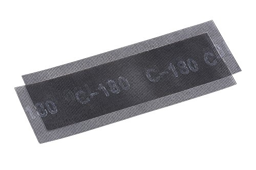 Meister Patins de ponçage ✓ 280 x 93 mm ✓ Lot de 2 | Grille lin pour main ponceuse Surface de papier abrasif | abrasif pour cloison sèche | | Rigips |...