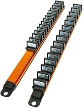 KIKAIYA Magnetic Wrench Holder, Set of 2, Tool Storage, Organization, Neodymium Magnets, MH-26