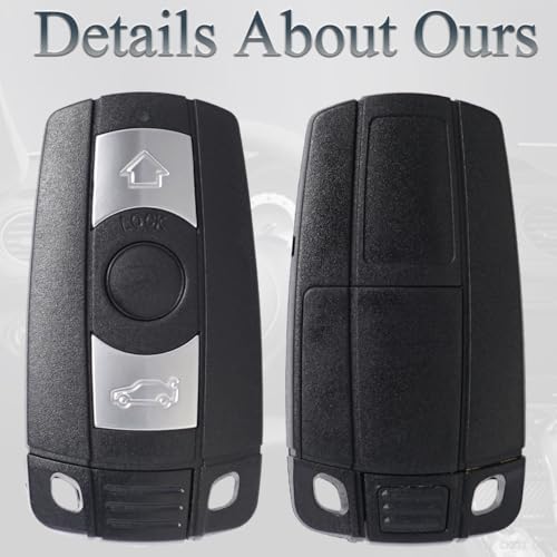 SUPALAND Key Fob Replacement CAS3 Fits for BMW X1 X5 X6 M3 325i,328i,335i,525i,528i,530i,535i,550i & More 2004-2014 Remote Control Keyless Entry KR55WK49127 KR55WK49123 by SUPALAND - Image 7