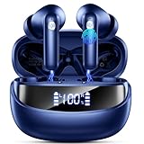 Nerunsa Bluetooth Kopfhörer 5.4, Kopfhörer Kabellos Bluetooth, 50 Std Spielzeit In Ear Kopfhörer mit ENC Noise Cancelling Mics, IP7 Wasserdicht Kopfhörer Kabellose