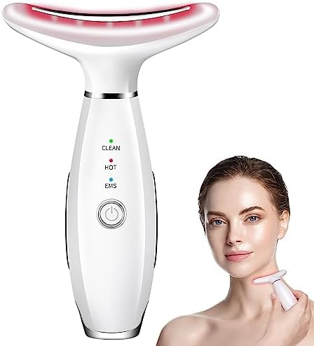 HUPZUND Neck Face Firming Wrinkle Removal Tool, Double Chin Reducer Tool, Skin Rejuvenation Beauty Massager for Skin Care,Improve,Firm,Tightening and Smooth