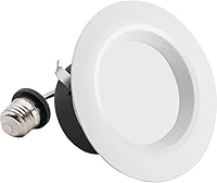 Vista 6 de Juno RB4SC RGBW MW M6 RetroBasics Retrofit Smart Downlight, conmutable, RGBW, 4 pulgadas, blanco mate