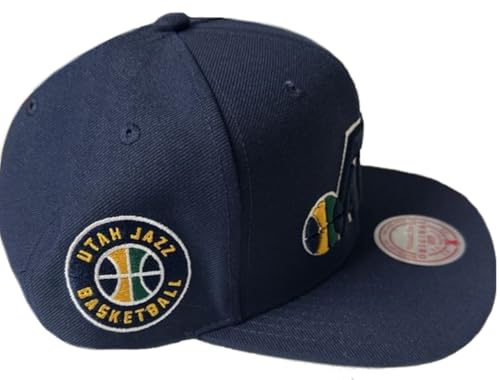 Mitchell & Ness Utah Jazz Gorra Snapback Ajustable miniatura 5