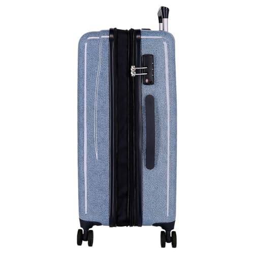 Valises rigides Movom Spring Vibes bleues pour protéger vos vêtements