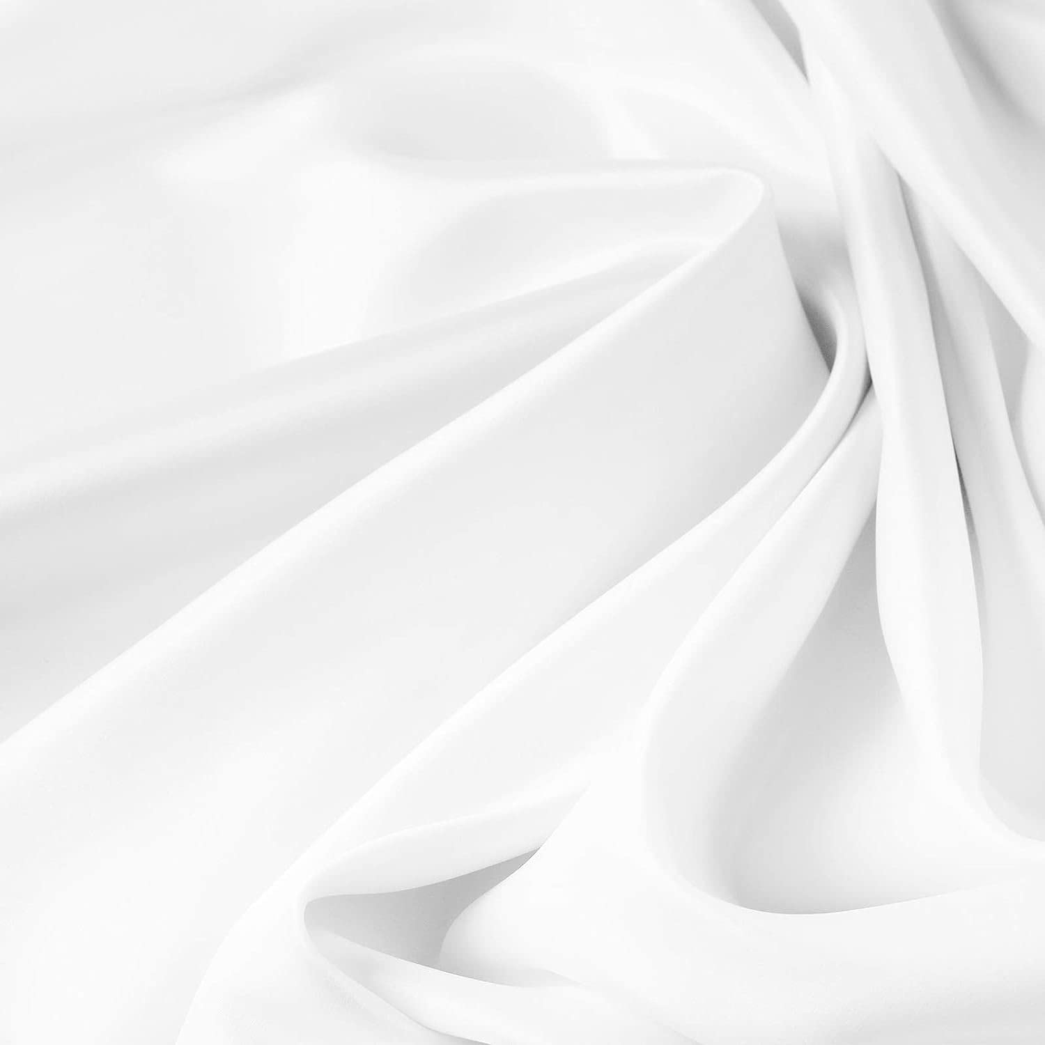 Ad Fabric,White Broadcloth Fabric 45" Cotton Polyester Blend - 10 Yard Bolt Folded - Image 2