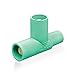 Leviton 16A21-UG Female Male, Multi-Way Connector, Paralleling Tee, 400A, Taper Nose, Commercial Grade, ECT Cam-Type, Green