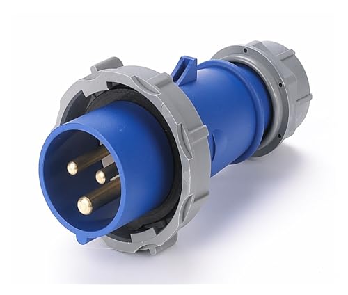 Prise étanche IP67 16A MN1302 à 3 cœurs plus PE pour une isolation électrique totale