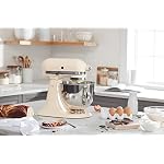 KitchenAid Artisan, 5-Qt Tilt Head Stand Mixer, KSM150PS, Almond Cream - Image 2