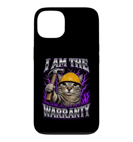 Bootleg Meme I Am The Warranty ���J�j�b�N�J�[���D�� �X�}�z�P�[�X iPhone 13 �p