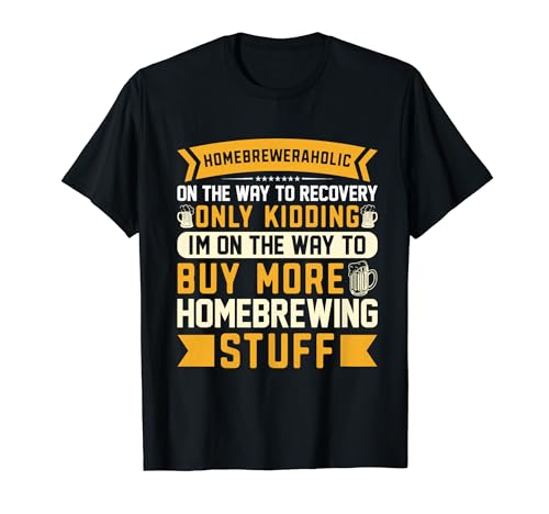 Homebrewing Cerveza Elaboración Bebedor de alcohol Alcohólico Camiseta
