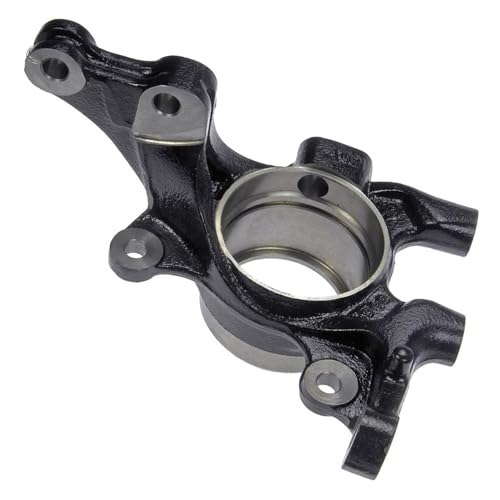 Image of Detroit Axle - Front Left Steering Knuckle for 2006-2010 Kia Optima Magentis [4-Wheel ABS] Driver Side Steering Knuckle Assembly 2007 2008 2009 Replacement