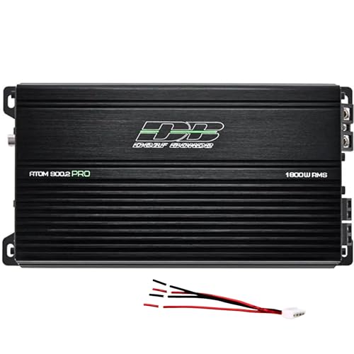 Deaf Bonce Apocalypse 900W 1 ohm 2-Channel Class D Amplifier ATOM-900.2 PRO