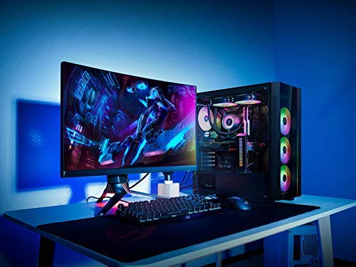 DEEPCOOL MATREXX 55 V3 ADD-RGB 3F Mid-Tower E-ATX Computer Case, Integrated A-RGB LED Strip with Motherboard or Button Control for Compatible RGB Components, 3 Pre-Installed 120mm A-RGB Fans - Thumbnail 3