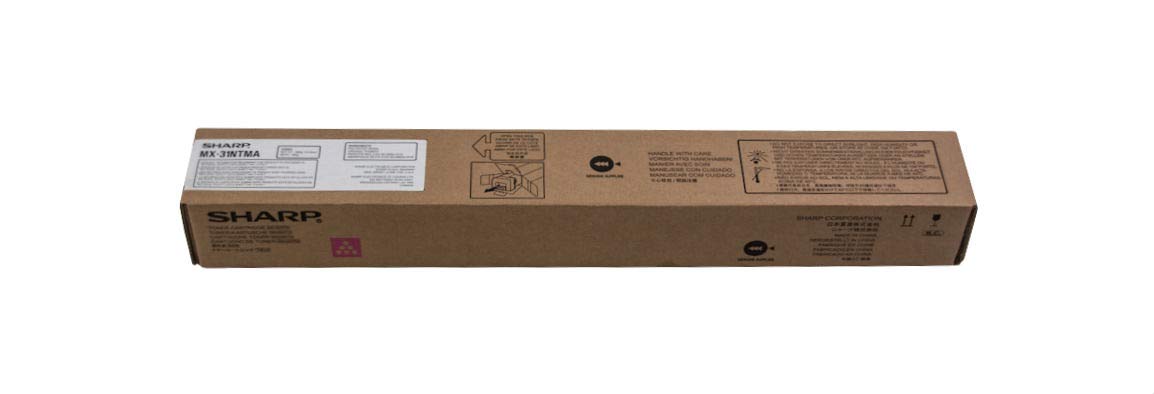 Original Sharp MX-31NTMA 15000 Yield Magenta Toner Cartridge - Retail