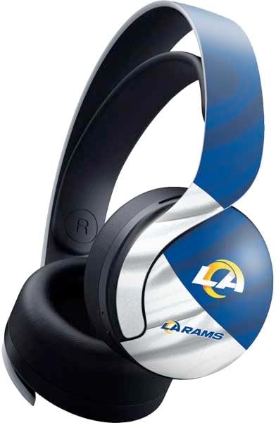 Skinit Decal Gaming Skin Compatible with Pulse 3D Wireless Headset for PS5 - Officially Licensed NFL Los Angeles Rams Design