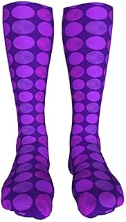 702 Unisex Work Socks Polka Dot Trainer Socks Recycled Walking Socks Funky Athletic Socks For Climbing Everyday 50Cm
