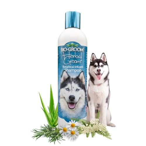 Image of Bio-Groom Herbal Groom Conditioning Shampoo for Dogs, Replenish Dogs Moisture and Maintain Coat Healthy, Silky, Shiny, Nourishes Skin and Keep Them Smelling Fresh, 355 ml | Herbal conditioning shampoo for healthy skin and shiny coat.