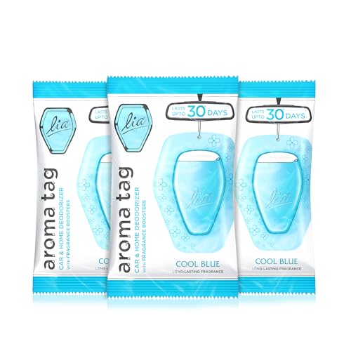 Lia Aroma Tag Cool Blue Pack of 3