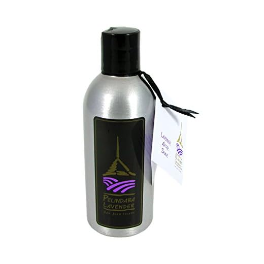 Pelindaba Lavender After Shave Lotion with Organic Lavender Essential Oil - 7 fl oz