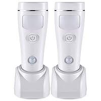 Enhon 4-in-1 LED Wiederaufladbare Steckdosen-Taschenlampen, 2er-Pack LED Notlichter für Stromausfall im Haushalt, Steckdosen-Notfallleuchte, Stromausfall-Lampe mit Bewegungssensor