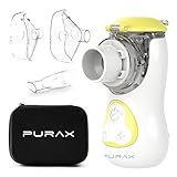 Portable 8cc Mesh Nebulizer with Case - Rechargeable Handheld Nebulizer Machine, Quiet Operation, Dual Speeds & Travel Case Included for Adults & Kids K08