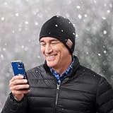 Sharper Image Smartphone Bluetooth Hat -White