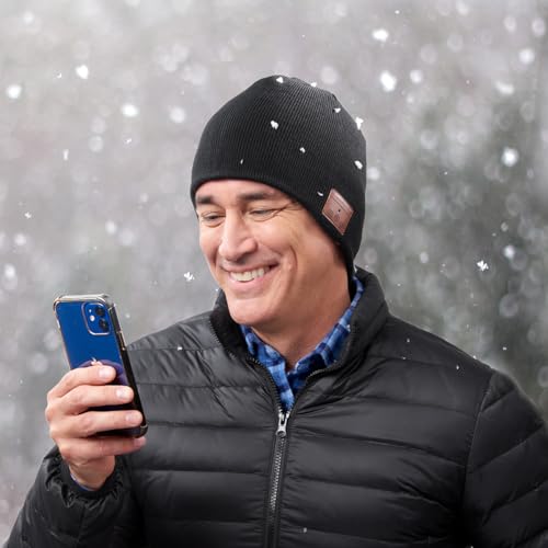 Sharper Image Smartphone Bluetooth Hat -White