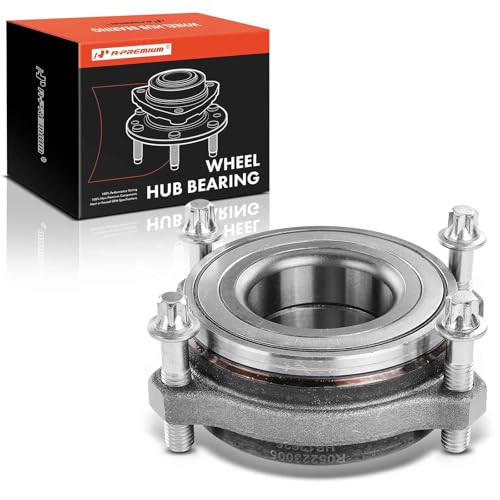 A-Premium Rear Wheel Bearing and Hub Assembly Compatible with Mercedes-Benz C300 2015-2019 C350E 2016-2018 C400 2015 C43 AMG 2017-2019 C450 AMG 2016 w/4-Lug