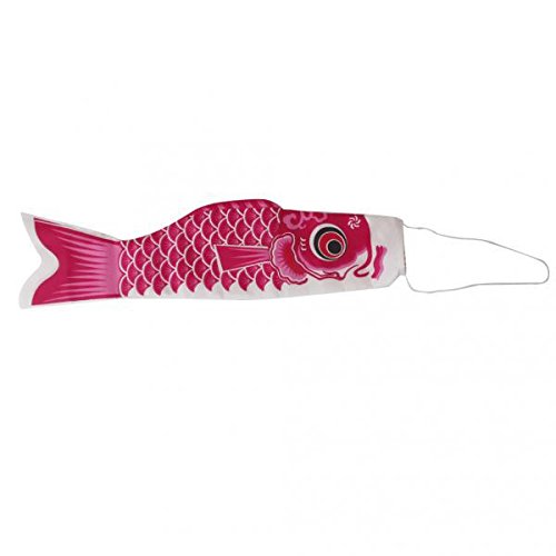 VELURA 2pcs 40cm Japanese Carp Windsock Streamer Fish Nobori Koinobori-Pink|Pair of canvas shoes for 1/6 bjd dolls|Windmills & Wind Spinners| Yard, Garden & Outdoor Living-image-9