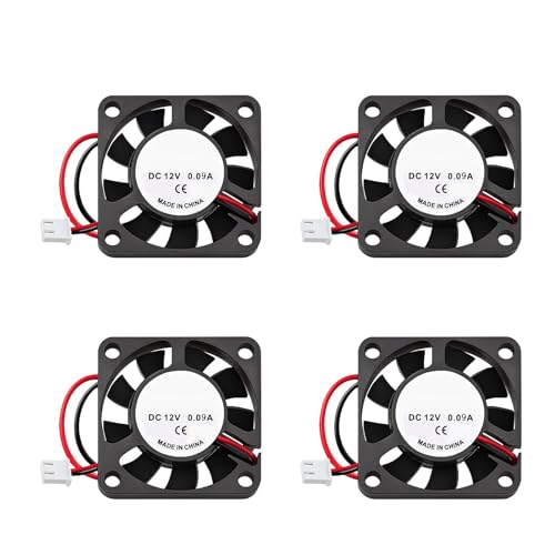 4 paquetes de ventiladores de 12 V 40 mm
