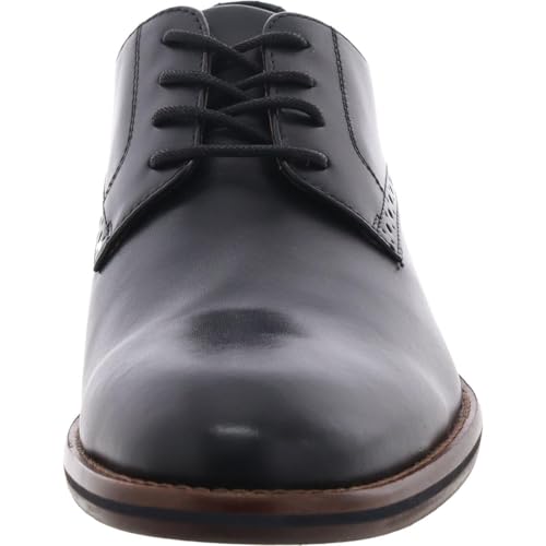 Image of Johnston & Murphy Conard 2.0 Plain Toe Black Full Grain 11.5 W (EE)
