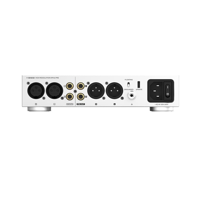 Fanmusic SMSL H200 Wzmacniacz słuchawkowy High/Med/Low Gear Gain Switch Control, funkcja przedwyjściowa ze wzmacniaczem zdalnego sterowania