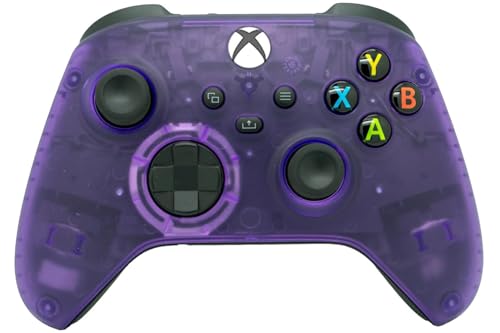 Image of ProControllers LLC Wireless Custom Controller Compatible with PC, Windows 10+, Series X /S & One (Series X /S Clear Purple)