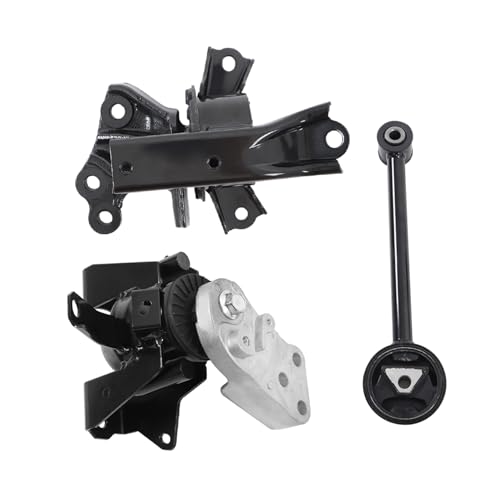 labwork 3pcs Engine Motor Mount and Transmission Mounts Kit Replacement for Mitsubishi Mirage 1.2L Automatic 2014-2022 Replacement for Mitsubishi Mirage G4 1.2L Automatic 2017-2022 2910A106 1092A096 by labwork - Used condition - US$78.05