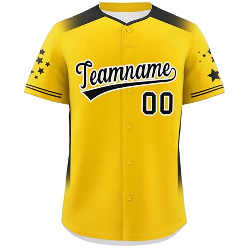 Camiseta personalizada de béisbol KXK estampada con nombre y número para hombres, mujeres y jóvenes miniatura 1