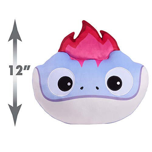 Disney Frozen 2 Character Head 12-Inch Plushie Bruni, Soft Pillow Buddy Toy for Kids, Officially Licensed Kids Toys for Ages 2 Up by Just Play