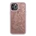 Produktbild Woodcessories - Bumper Case kompatibel mit iPhone 12 Hülle Rosa Stein, iPhone 12 Pro Hülle Rosa