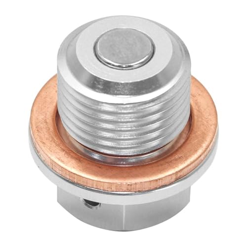 NexusDrive777 M14 Magnetischer Ölablasser (Silber)