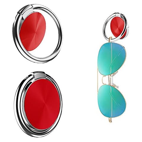 BENEKIY 2 Pack Sunglass and Eyeglasse Holder for Car Dash Metal Alloy Sunglass Holder Hook for Car Boat RV or Truck to Any Surface Cover