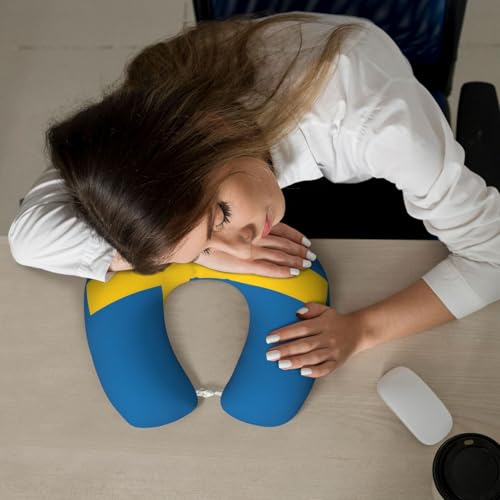 Almohada de espuma viscoelástica para viaje tamaño único miniatura 7