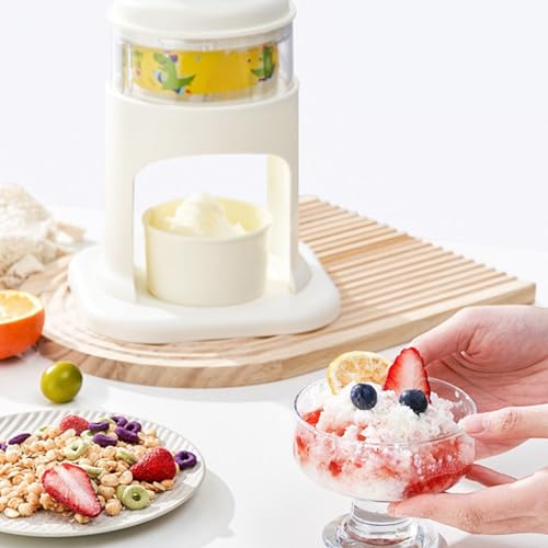 Broyeur à glace manuel et petit rasoir portable compact - 7